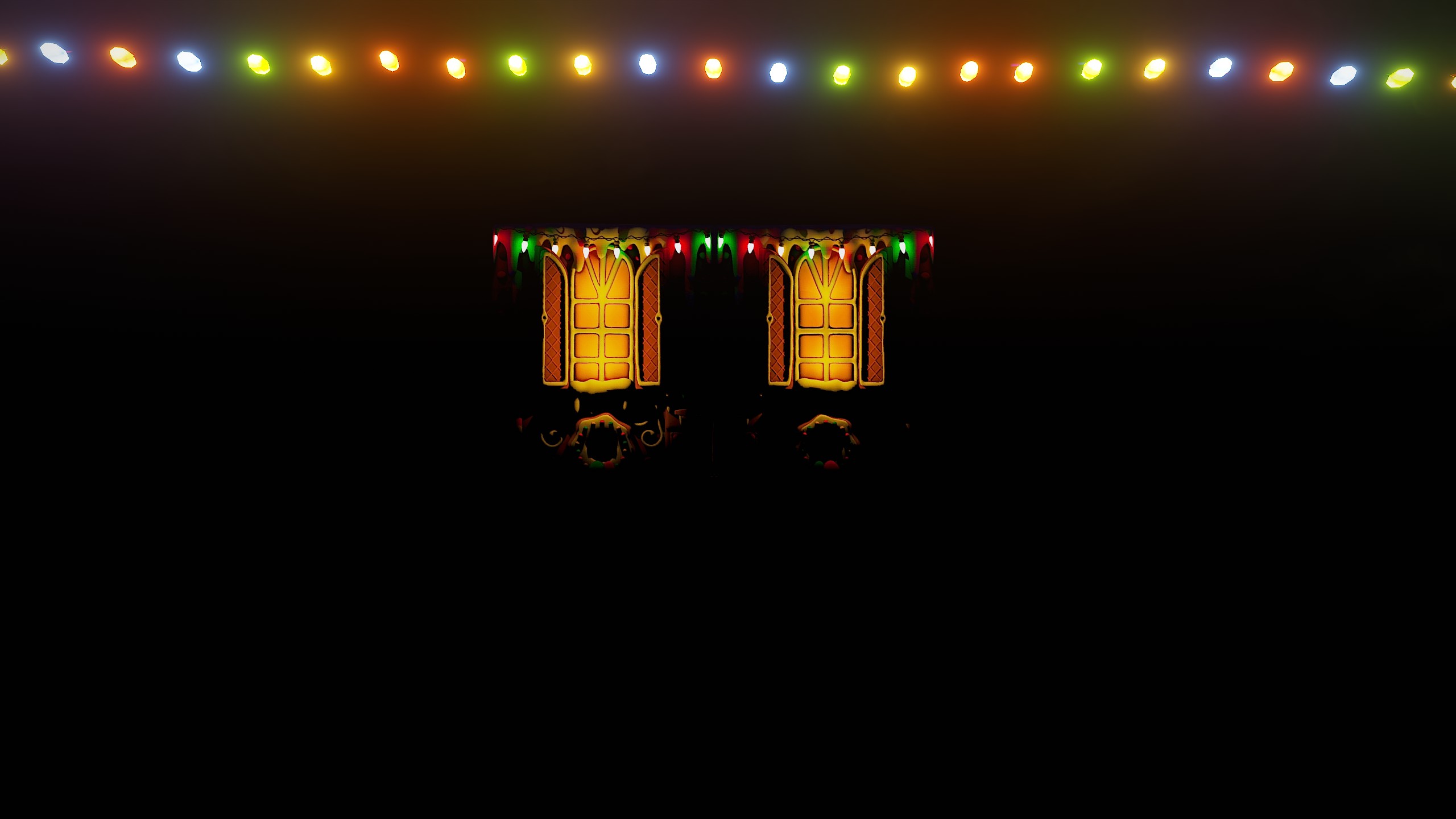 Gingerbread Double Door