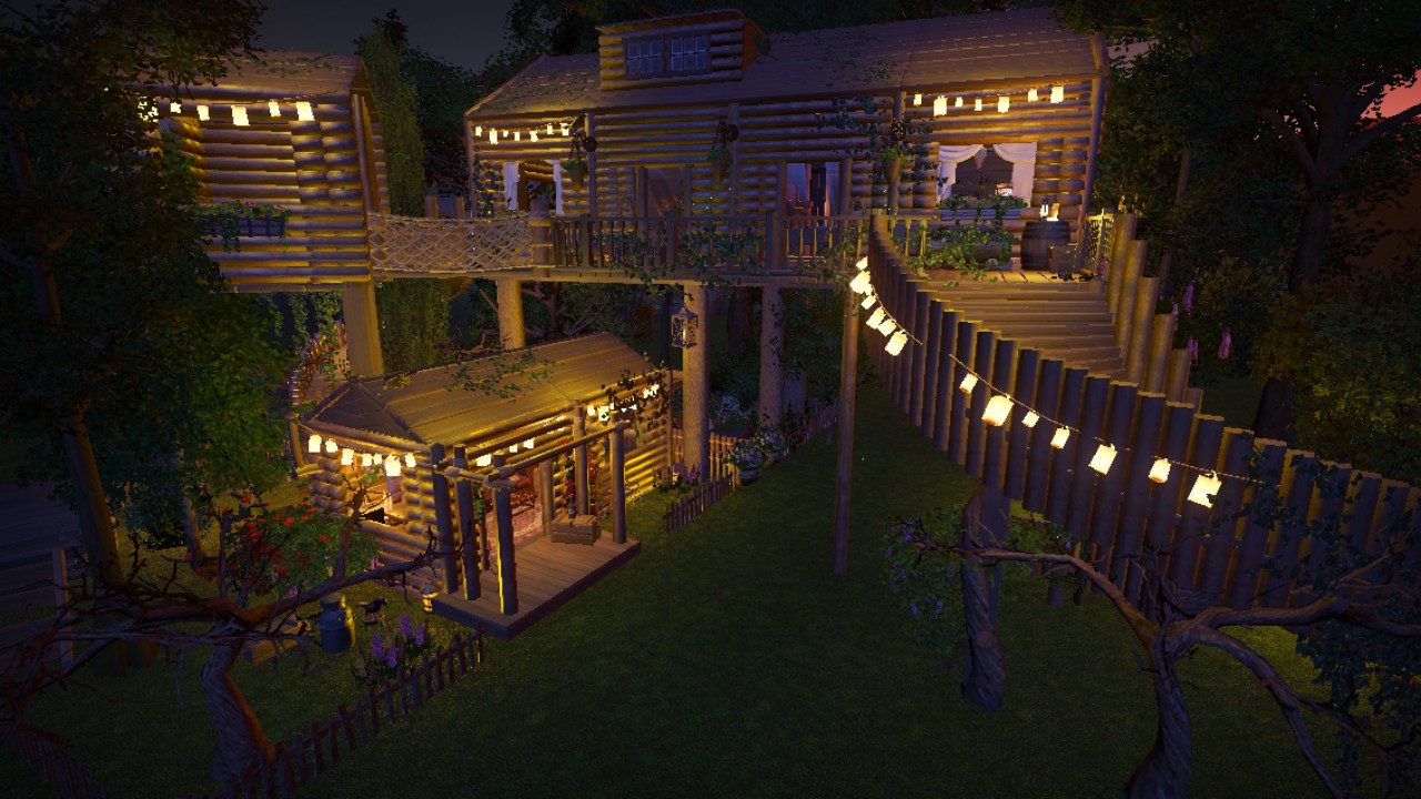 A Tree House Coaster Queue