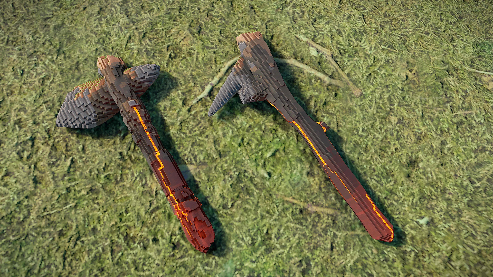 Pixel Stone Hatchet