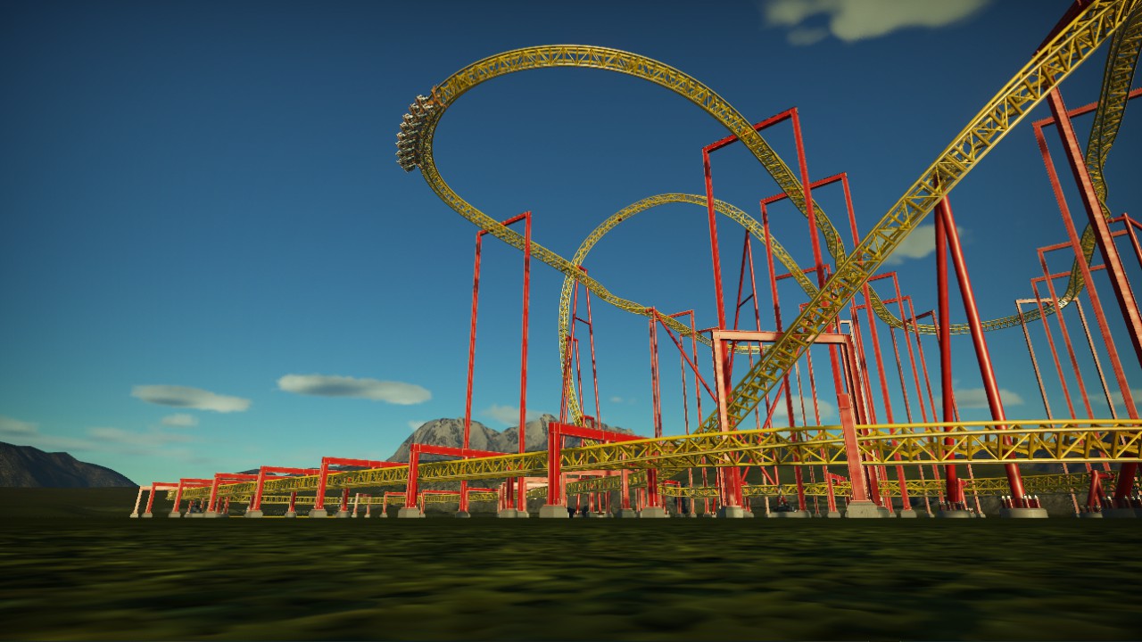 volcano the blast coaster