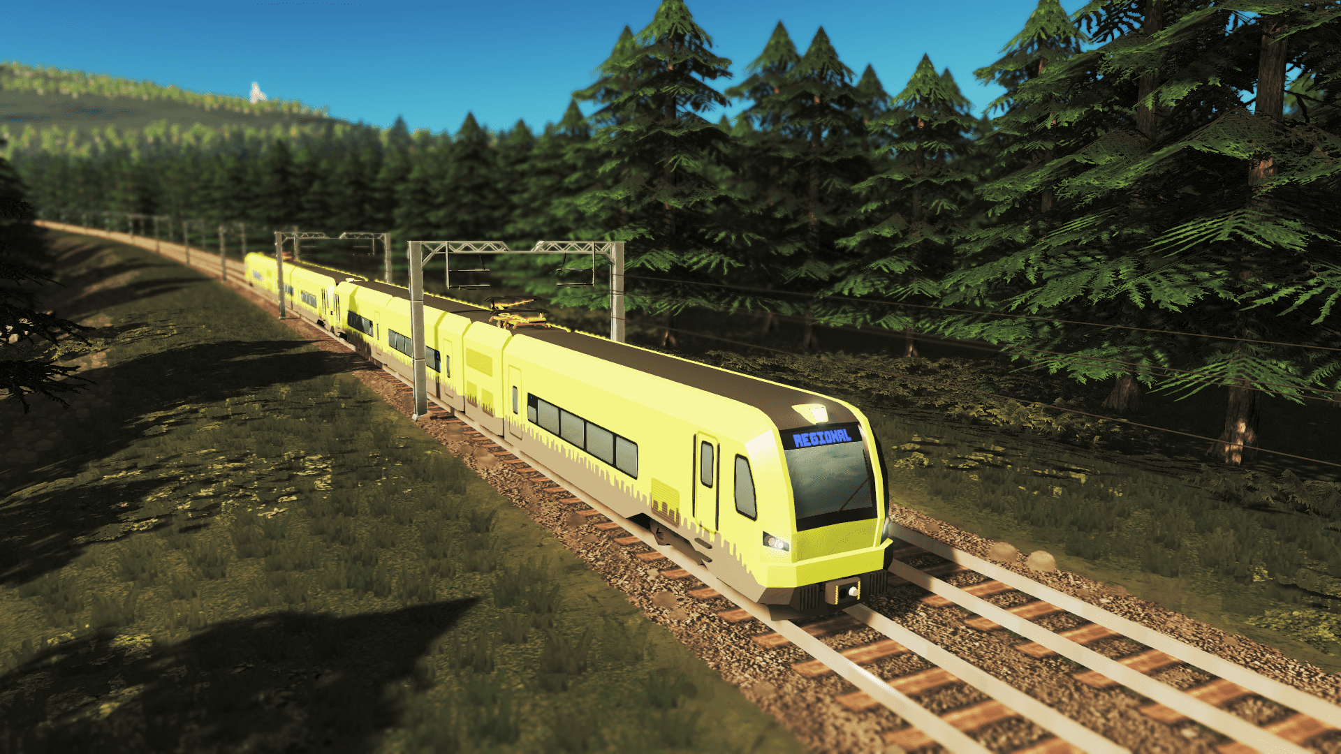 Generic Regional EMU - 100m (Contemporary Green)