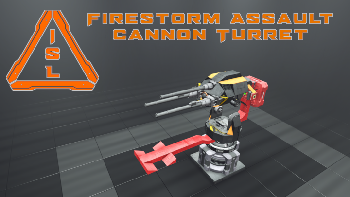 ISL - Firestorm Assault Cannon (Printable)