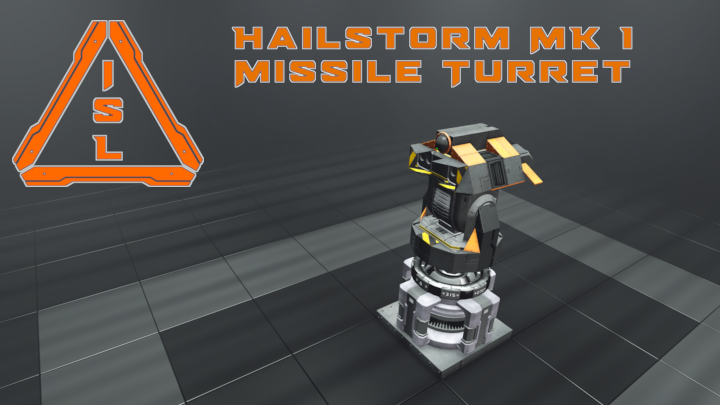 ISL - Hailstorm Missile Turret (assembled)