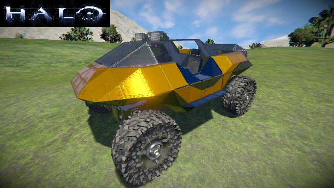 [HALO] UNSC M12 Hog Civilian Warthog