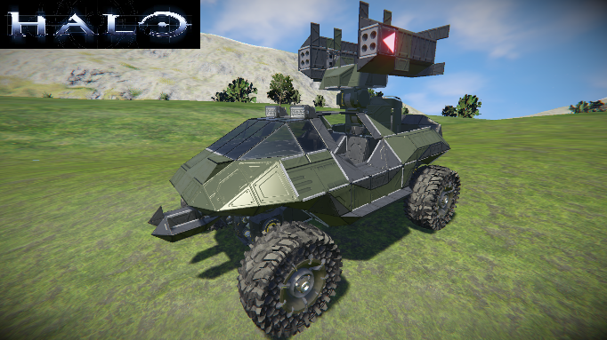 [HALO] UNSC M12R Anti-Aircraft Warthog