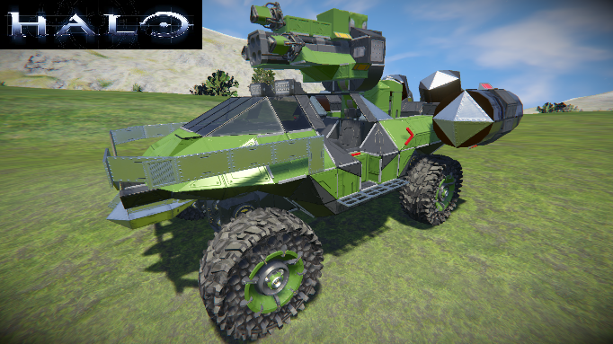 [HALO] UNSC M12B Flame Warthog