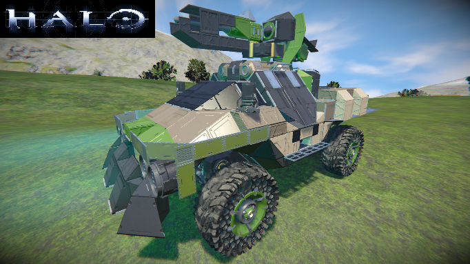 [HALO] UNSC M12G1 Forge's Warthog
