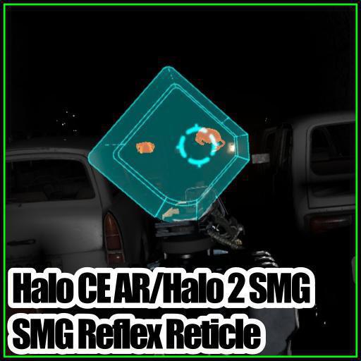 SMG Reflex Sight: Halo CE AR/Halo 2 SMG Reticle