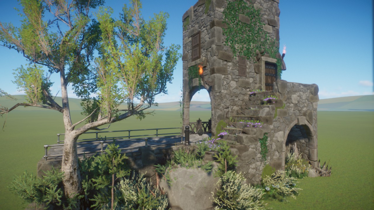 Tower Ruin Viewing Area