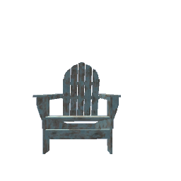 Adiron Chair - Worn Blue Paint