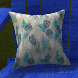 Tropical Leaves Pillow