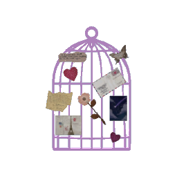 Bird Cage Wall Art- V2