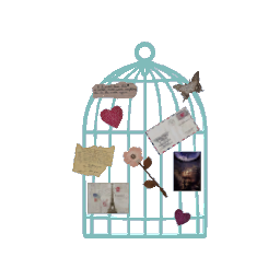 Bird Cage Wall Art- V4