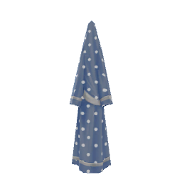 Hanging Robe- Blue Dotted