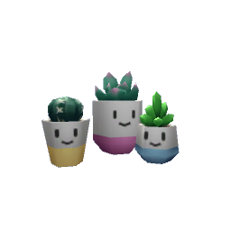 Succulent Trio- V1