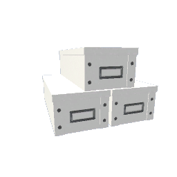 File Boxes- White