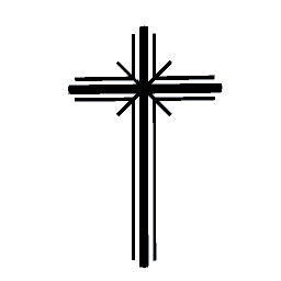 Crucifix Large- Black