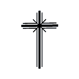 Crucifix Small- Black