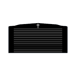 Church Message Board- Black preview