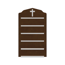 Hymnal Board- Brown preview