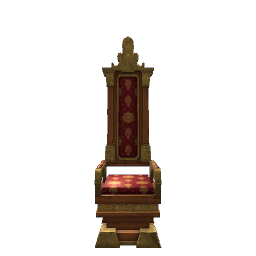 Throne Seat- Red
