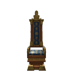 Throne Seat- Blue