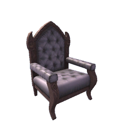 Gothique Chair- Purple