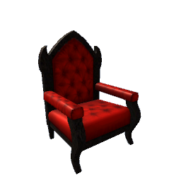 Gothique Chair- Red