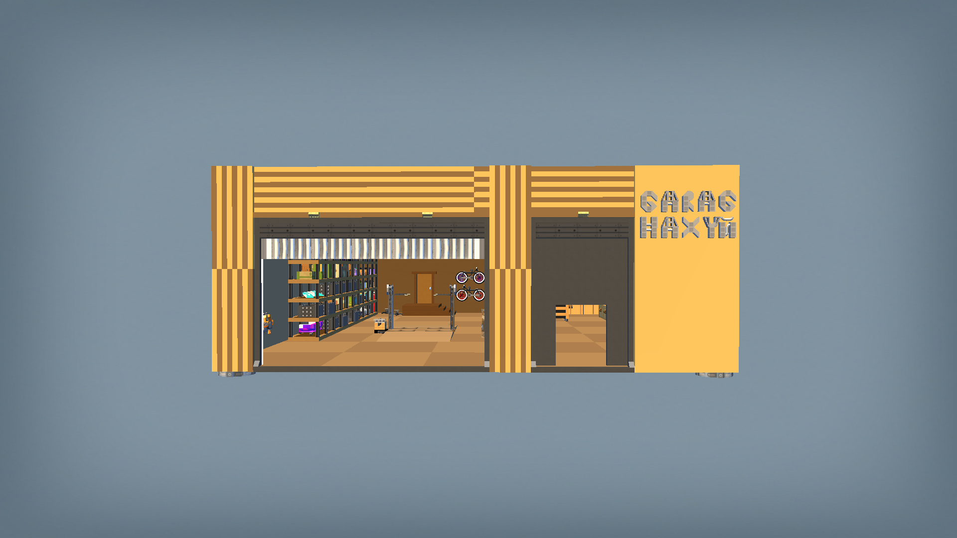 Garage (PIXEL CAR RACER)