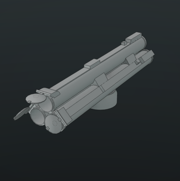 324X3 torpedo Launcher