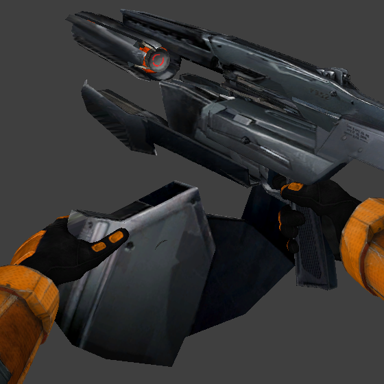 MTB's Uncanon AR2 Animations with Black Mesa Arms