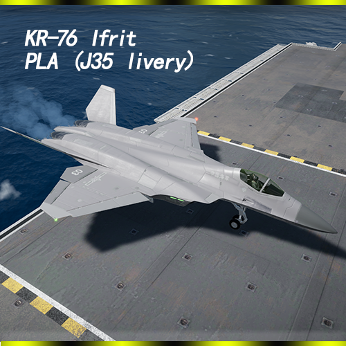 KR-76(IFRIT No. 03)(J35 livery)
