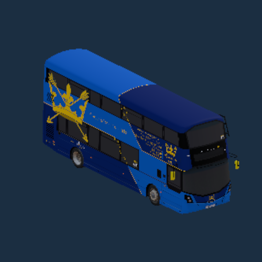 Wright Eclipse Gemini 3 Streetdeck NorBus Norwich Crown Line Livery