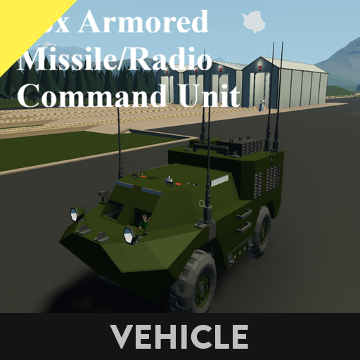 FOX Armored Missile/Radio Command Unit (APC) (Glacier Automotive)