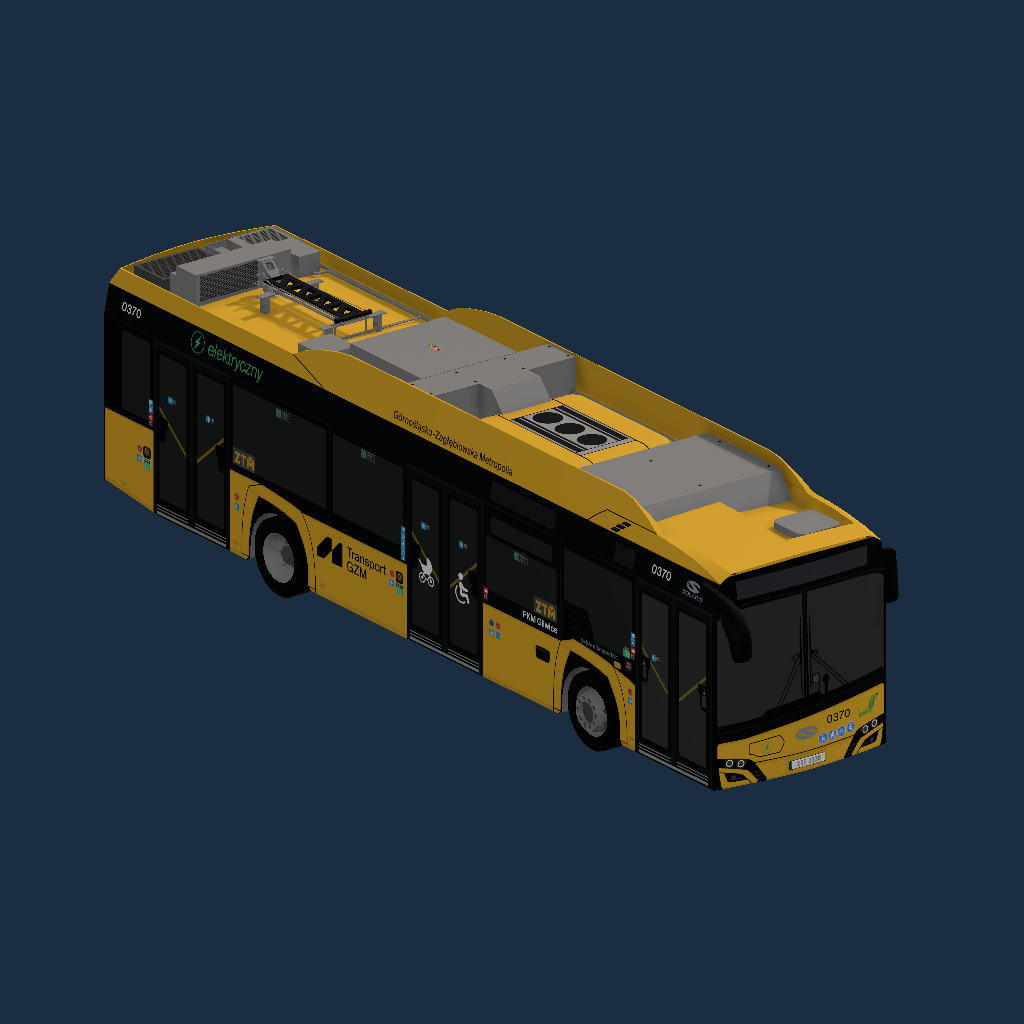 PKM Gliwice #0370 - Solaris Urbino 12 IV Electric