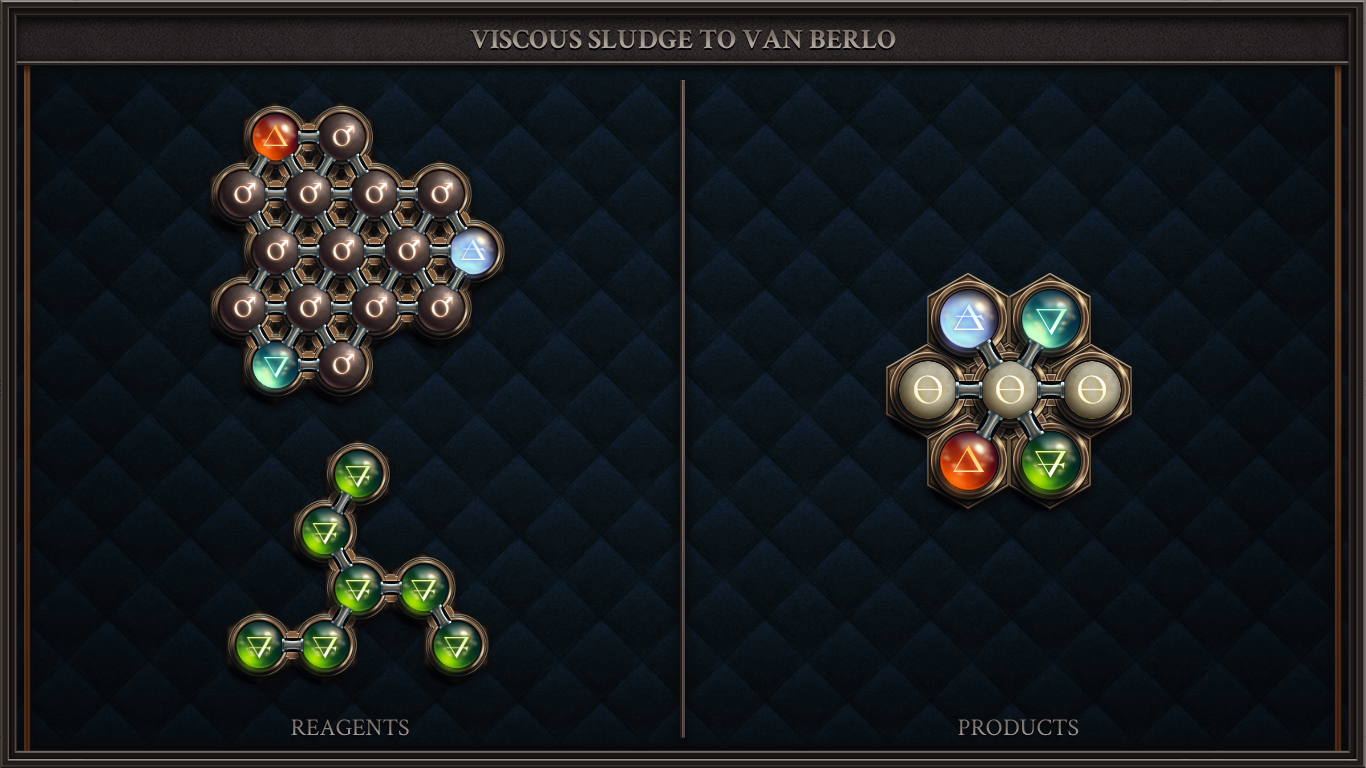 VISCOUS SLUDGE TO VAN BERLO