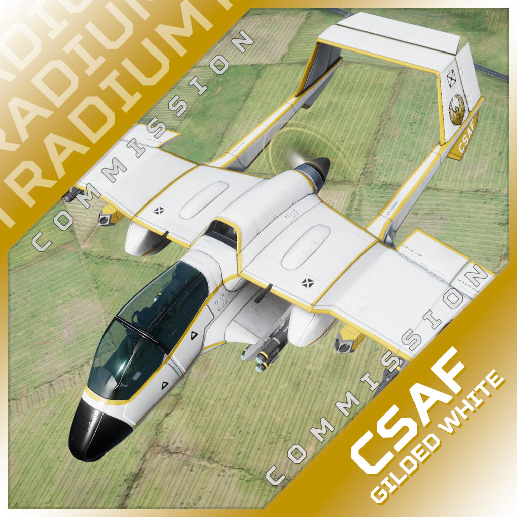 CSAF Gilded White - Cricket