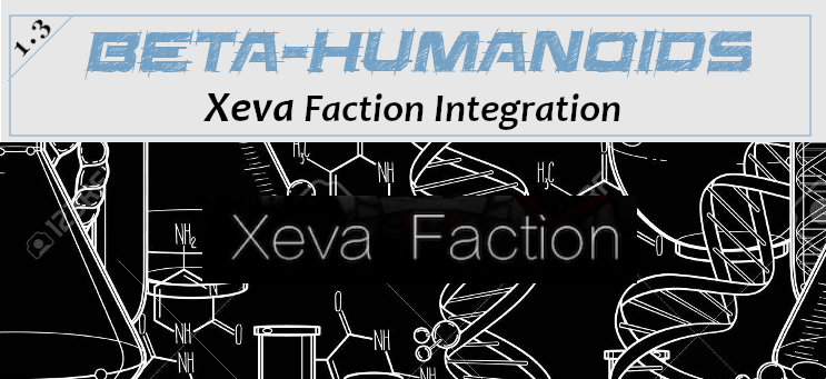 Beta-humanoids Xeva factions