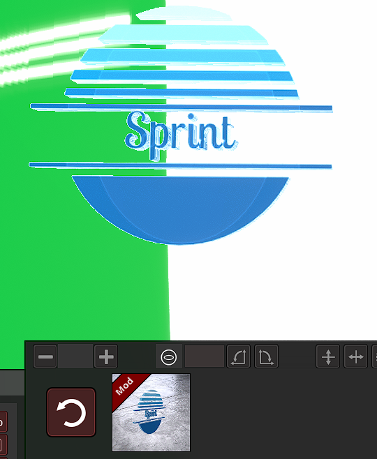 Sprint Automotive Badge