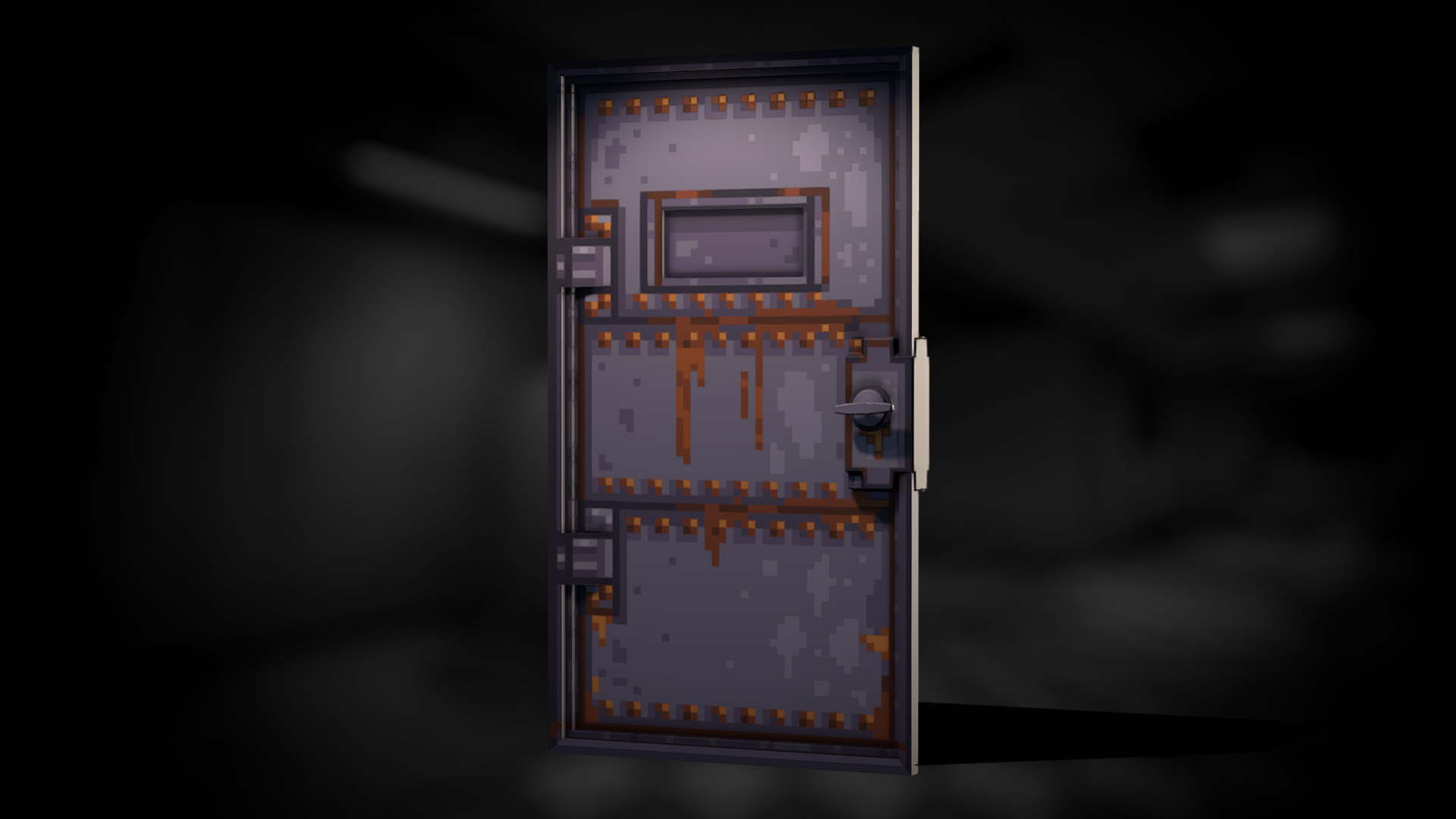 Pixel Armored Door