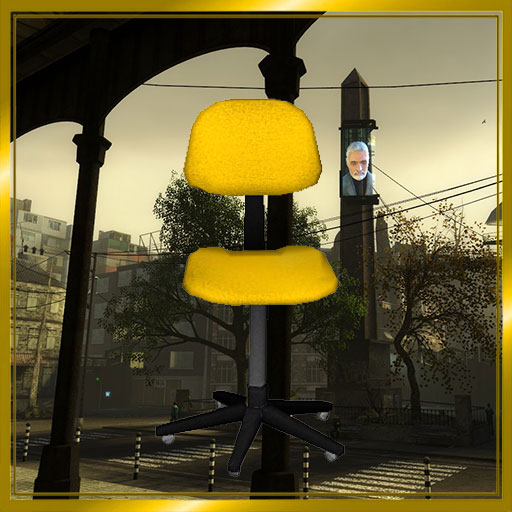 Yellow Office Chair [Reskin]