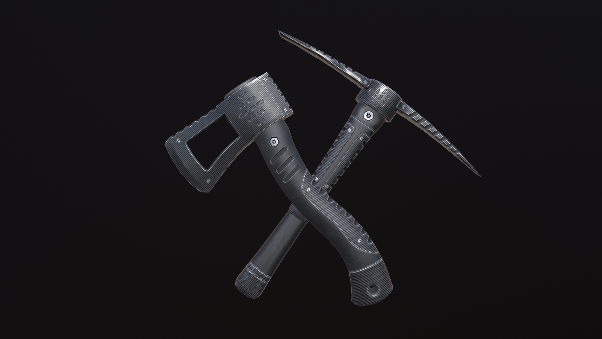 Carbon Fiber Pick Axe