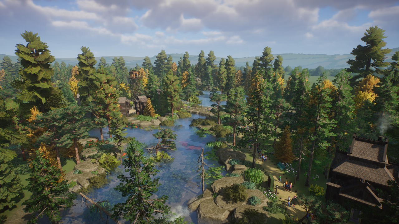 溪流林村(Stream Forest Village)