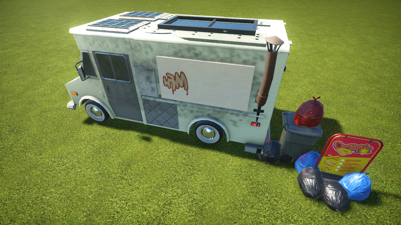 The fish and chips van