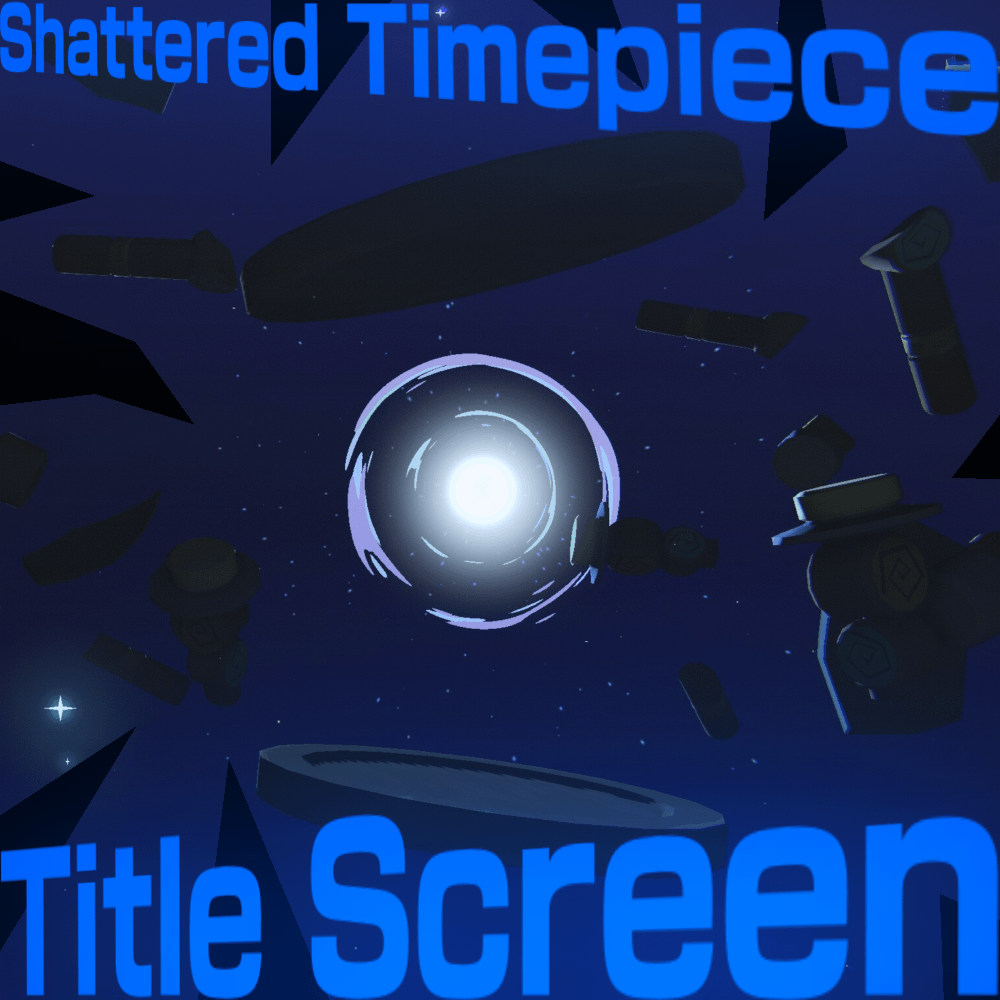 Shattered Timepiece Title screen