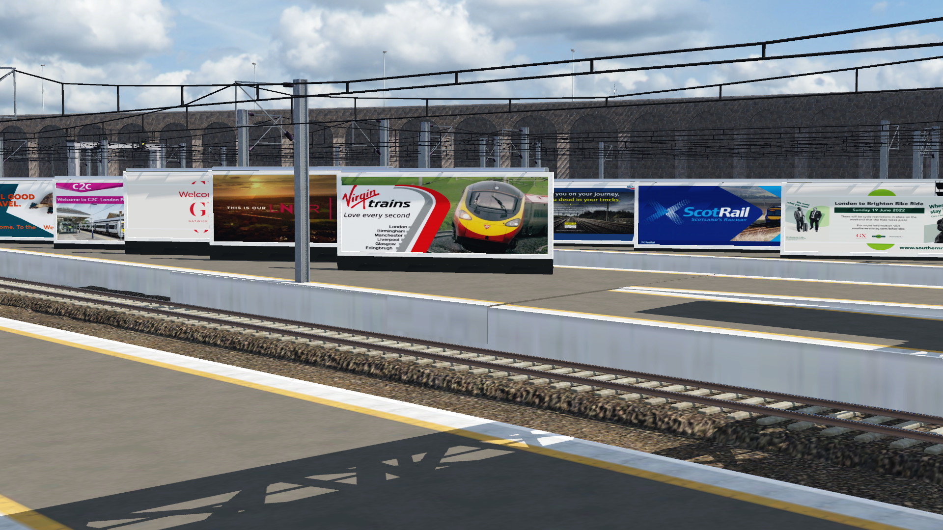 UK Train Operator Billboards