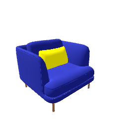 modern chair preview