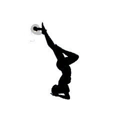 dancer woman toilet paper holder preview