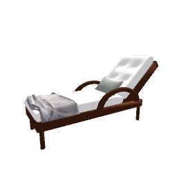pool lounge chair with throw-garden
