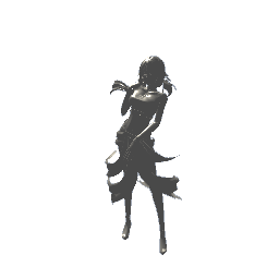 dancer statue-garden